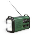 Noodradio AMFM - 20.000 mAh powerbank - Handzwengel - Zonne-energie