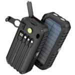 Powerbank – 20.000 mAh – Handslinger – Zonnepaneel
