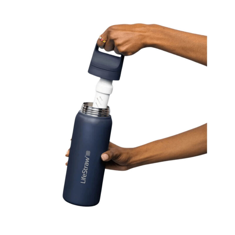 Lifestraw GO 2.0 – 2-stage drinkfles – Vacuüm roestvrij staal – 700 ml